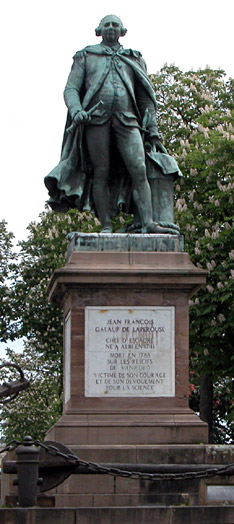 Statue de Lapérouse à Albi